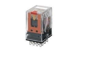 PYFZ-08-E OMRON রিলে সকেট 2 পিন ডিআইএন রেল 2250V এসি মিনিয়েচার পাওয়ার রিলে সহ